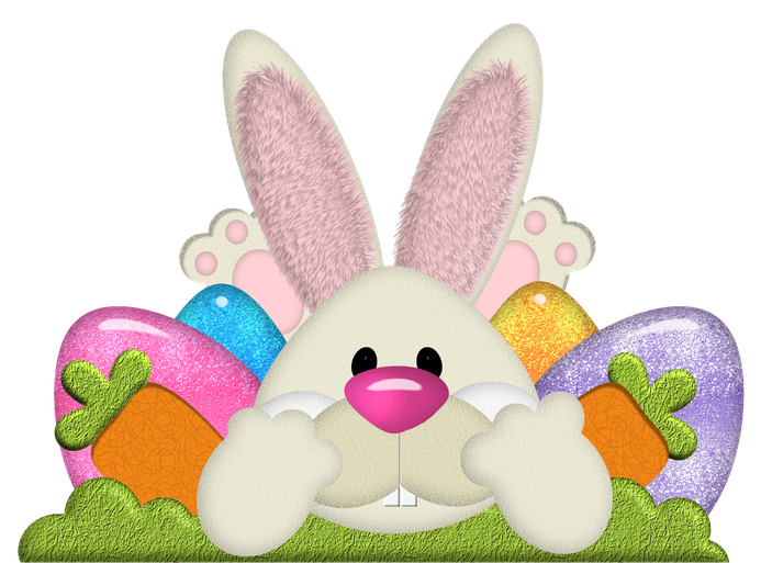 Easter Bunny Png File (chocolate, silver, pink, beige, black)