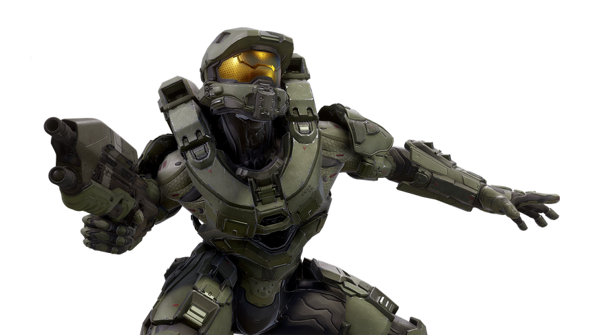 Master Chief Png Image (black)