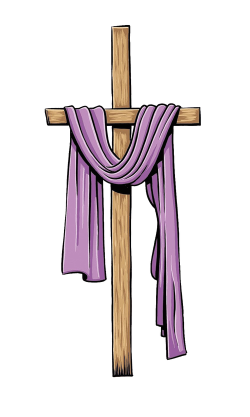 Easter Christianity Cross Png Clipart (black, plum)