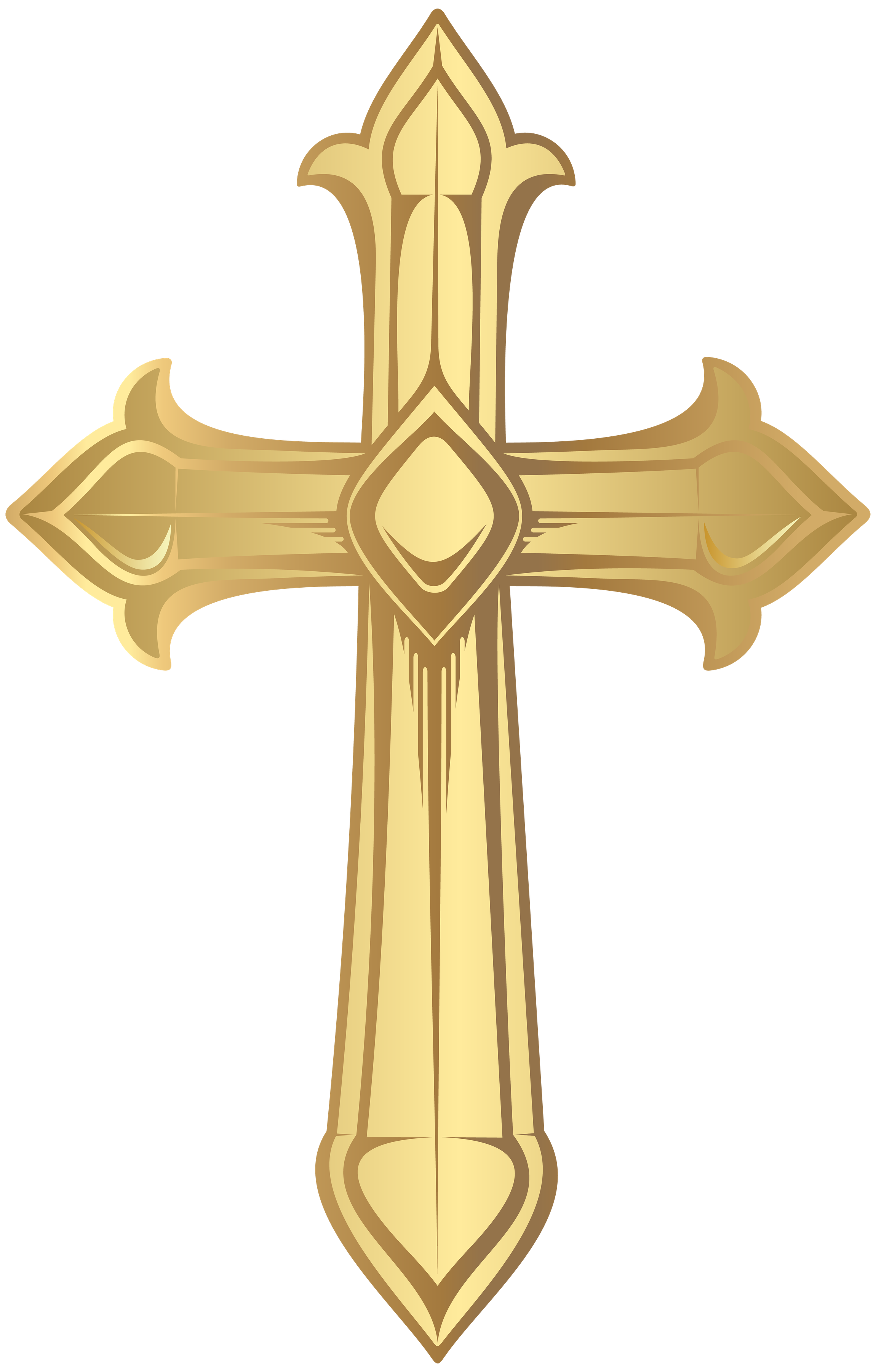 Easter Cross Vector Transparent Png (black, beige, pink)