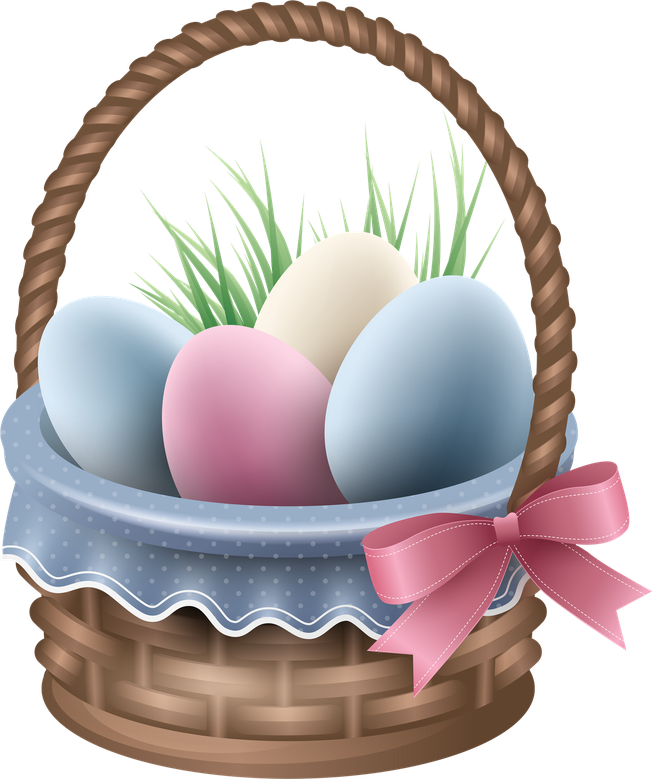 Easter Egg Basket Png Hd (olive, black, gray, silver)