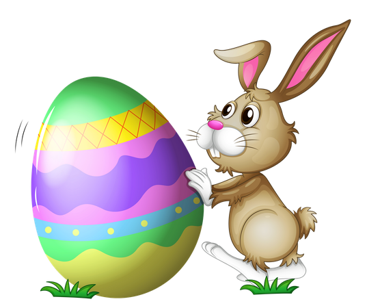 Easter Egg Hunt Transparent Isolated Png (black, olive, white)