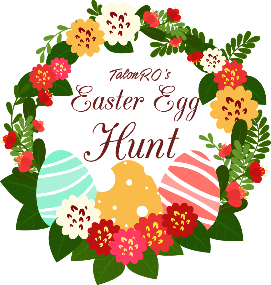 Easter Egg Hunt Vector Png Photos (salmon, black, green, white)