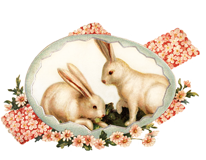 Easter Flower Png Pic (beige, pink, white)