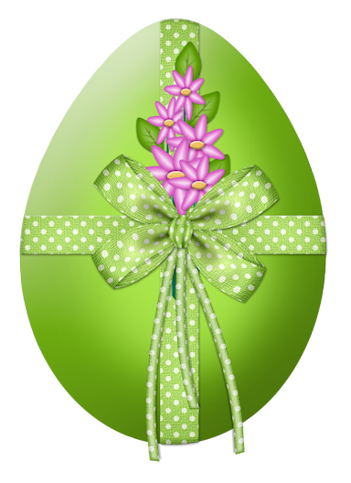 Easter Flower Transparent (black, olive, white)