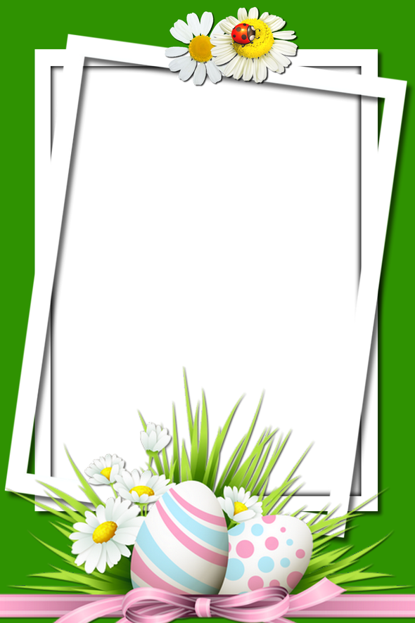 Easter Frame Png Hd Isolated (green, black, gray, white)