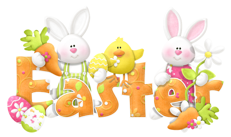 Easter Png Free Image (black, white)