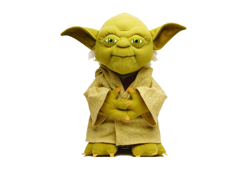 Master Yoda Png Transparent Image (black, olive, beige, white)