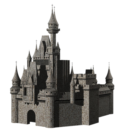 Castle Png File (black)