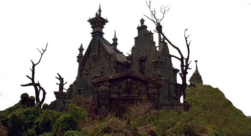 Castle Png Transparent Image (black)