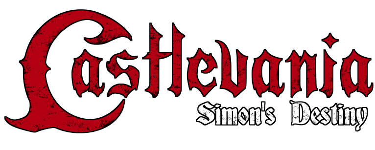 Castlevania Symphony Of The Night Logo Png Hd Isolated (black, maroon)