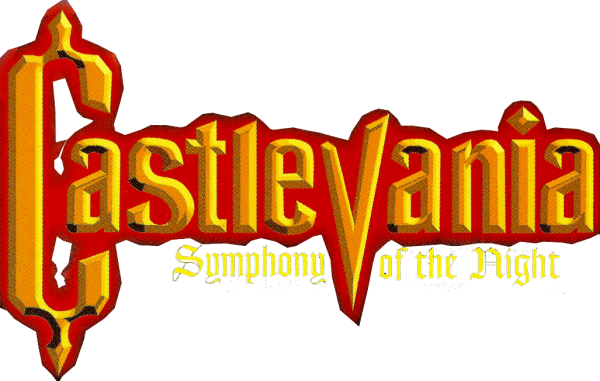 Castlevania Symphony Of The Night Logo Png Image (black, red)