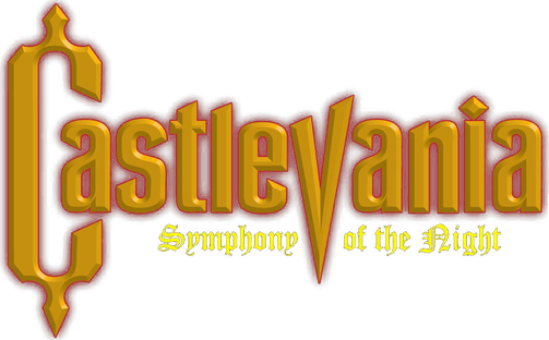 Castlevania Symphony Of The Night Logo Png (black, chocolate, olive, maroon)