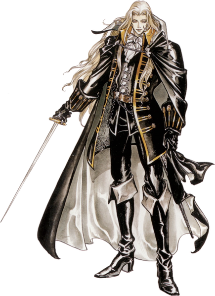 Castlevania Symphony Of The Night Transparent Png (black)