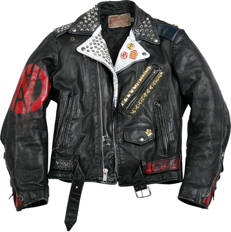 Casual Leather Jacket Png Transparent Image (indigo, black)