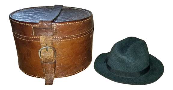 Hat Box Bag Png Pic (teal, black)