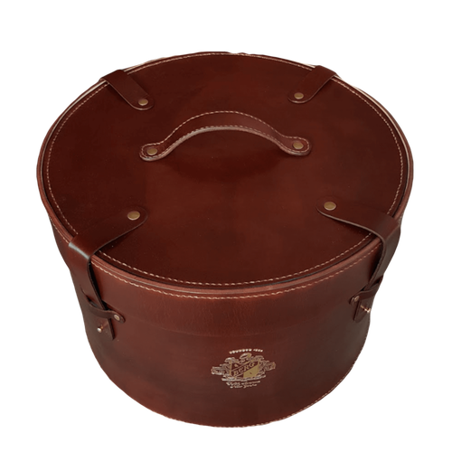 Hat Box Bag Png (black, maroon)