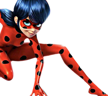 Cat Noir And Ladybug Png (black)