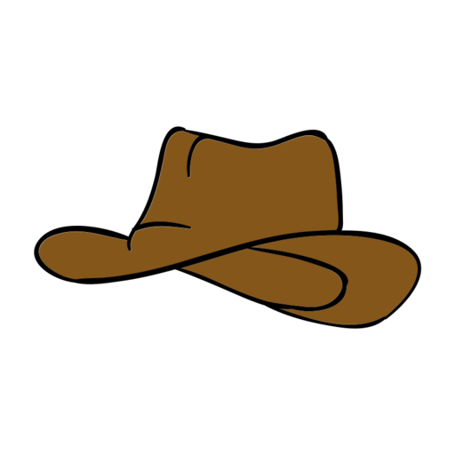 Hat Cowboy Hobbies 9 Free Png Icon (olive, black)