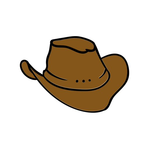 Hat Cowboy Hobbies Free Png Icon (olive, black)