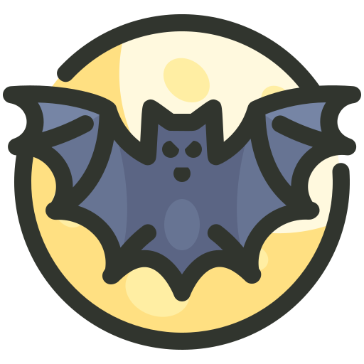 Bat Danger Halloween Horror Free Nobackground Png Icon Download (beige, gray, black, pink)