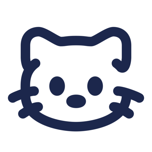 Cat Free Transparent Png Icon Download (navy, black)