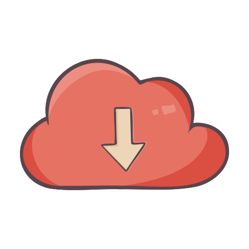 Data Database Sync Storage Download Cloud Icon Free Nobackground Png Icon Download (chocolate, salmon, black, pink)