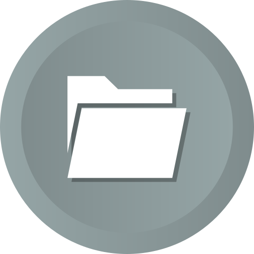 Data Doc Folder Data Storage File Storage Open Free Transparent Png Icon Download (gray, black, white)