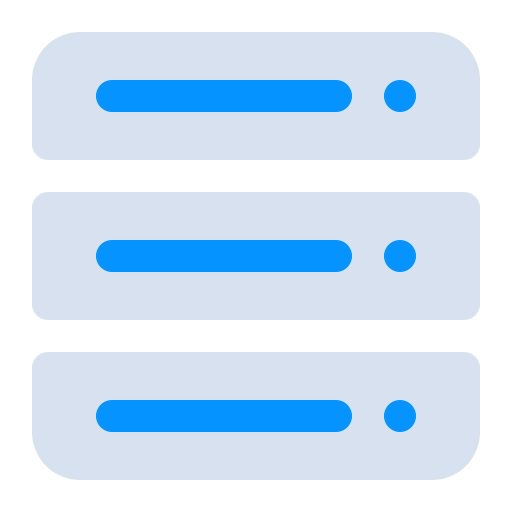 Data Hosting Information Internet Security Server Storage Icon Free Png Icon Download (silver, greenish blue, indigo, black, lavender)