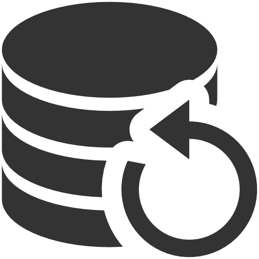 Databackup Theapplication Dedatos Free Nobackground Png Icon Download (black)