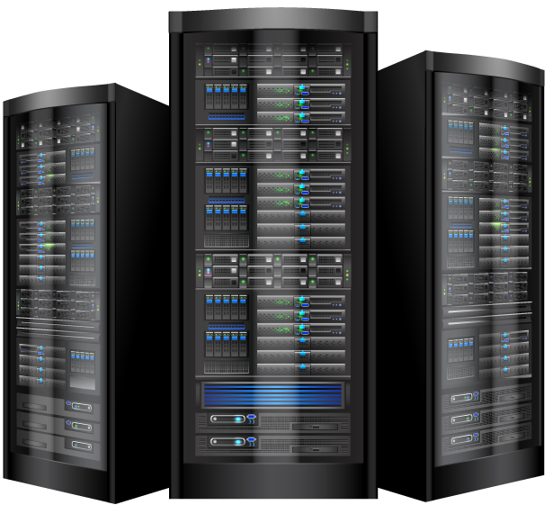 Database Server Png Free Download (black, white)