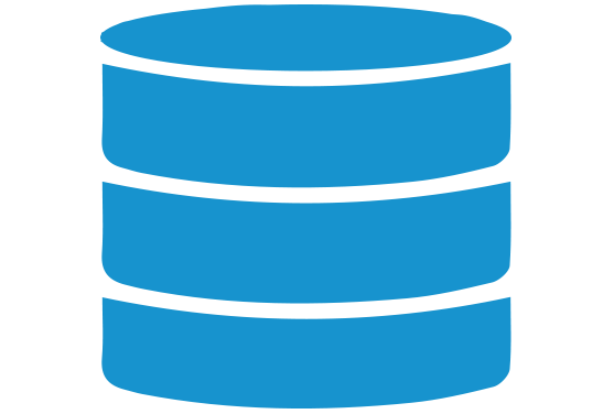 Database Storage Png Clipart (black, teal, white)