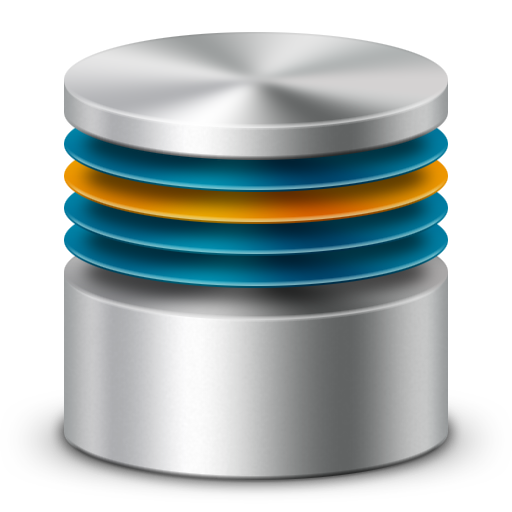 Database Storage Png (black, gray, white, silver)