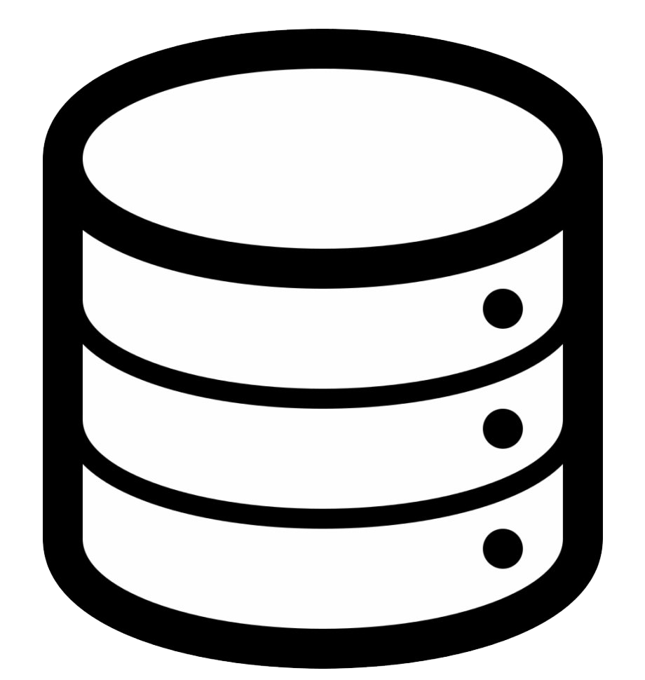 Database Storage (indigo, black, lavender, white)