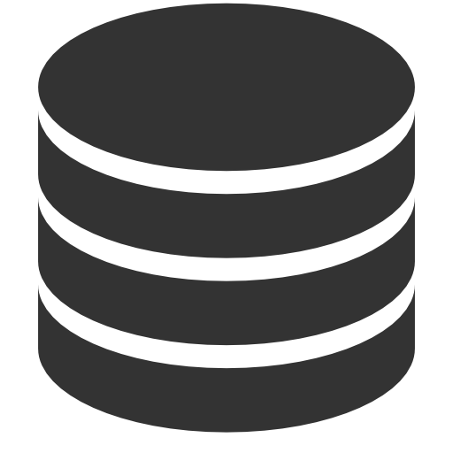 Database Theapplication Free Png Icon Download (black)