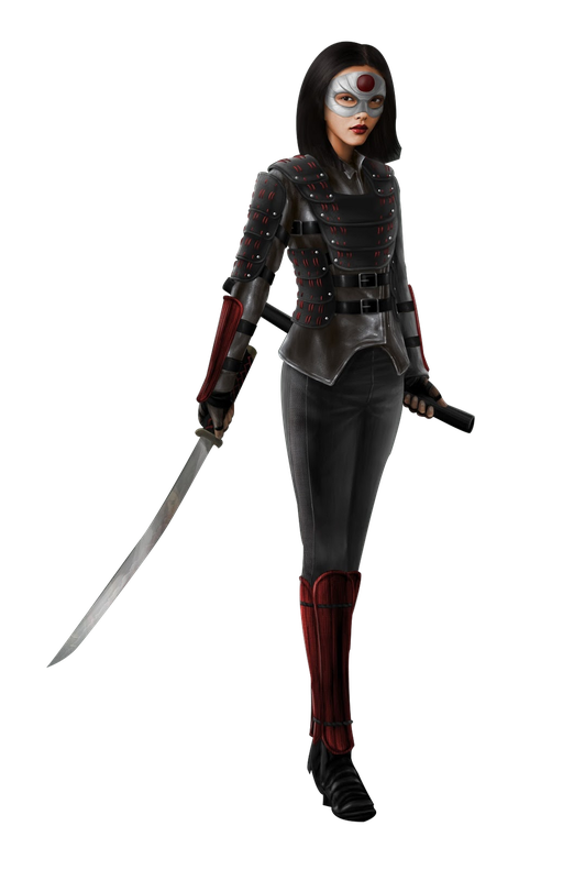 Katana Dc Png File (black)