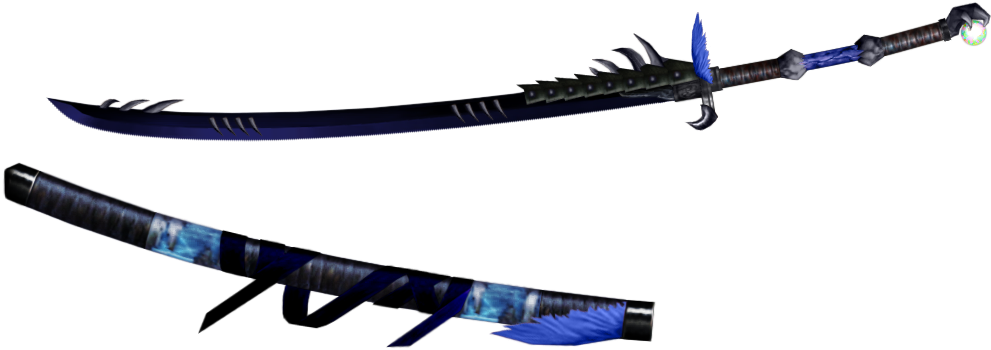 Katana Png (black)