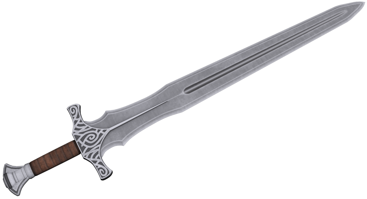 Katana Transparent Png (gray, black)