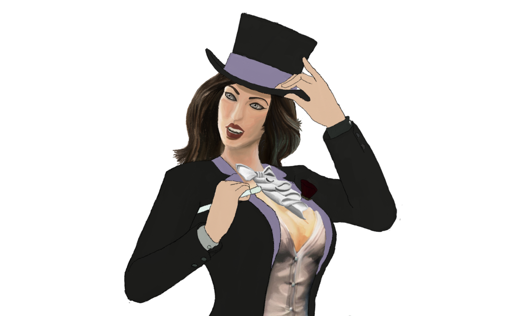 Zatanna Png Pic (black)