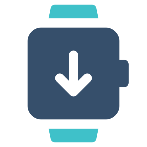 Watch Smartwatch Download Free Png Icon (greenish blue, navy, black, teal)