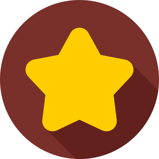 Rate Us Png Image (gold, maroon, white)