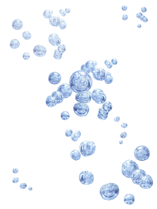 Water Bubbles Png Background Image (black)