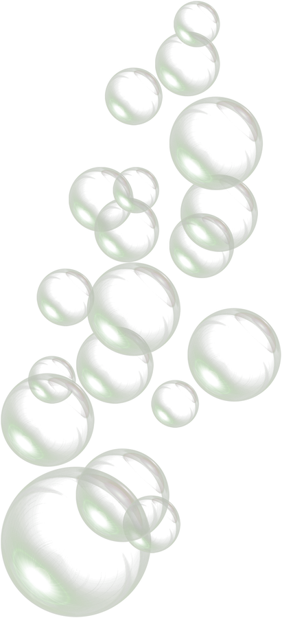 Water Bubbles Png Clipart (black, white, silver)