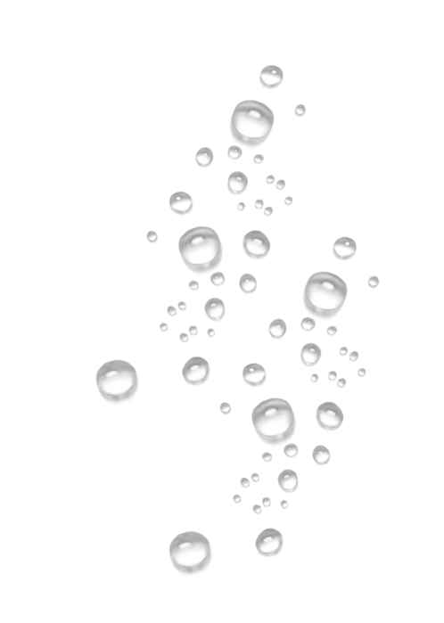 Water Bubbles Png Picture (black, white)