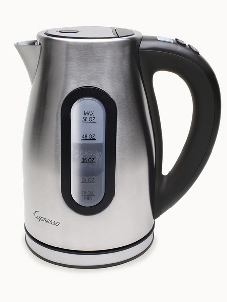 Water Cooker Png Transparent Image (black, silver, beige)