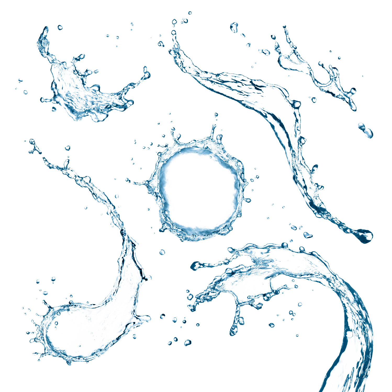 Water Drop Png Image (black, white)