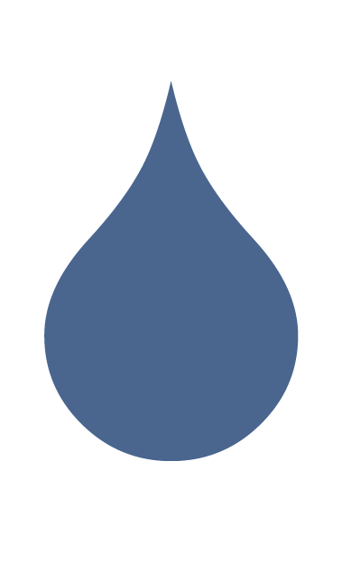 Water Drop Png (gray, white)