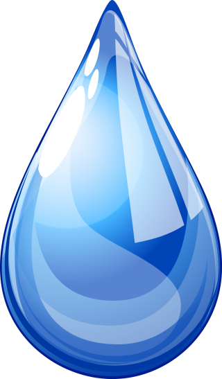 Water Droplet Png Free Image (teal, gray, white, black, navy)