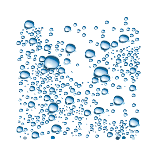 Water Droplet Png Image Hd (black, white)