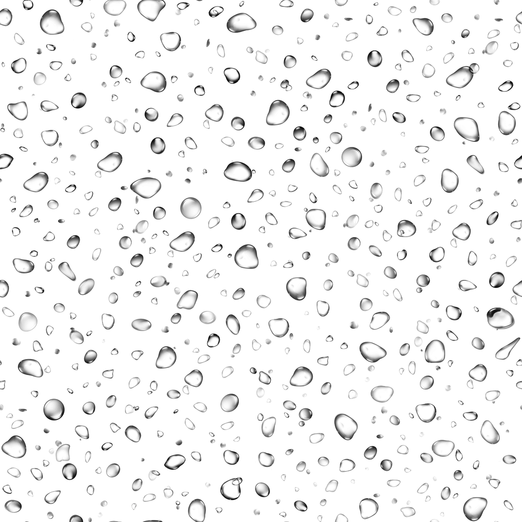 Water Drops Png Pic (black)